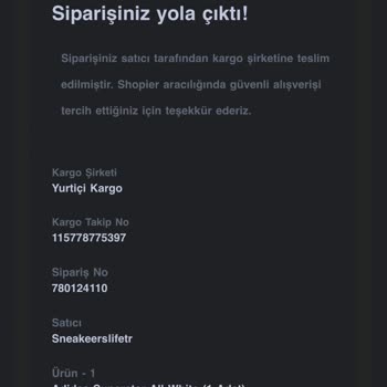 Sneakeerslifetr İade Yok Deyip Durması Shopier Yardımcı Olun Lütfen