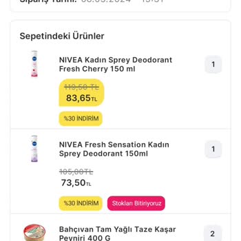 Migros Saatler Sonra " Habersiz" Siparişi İptal Ediyor!