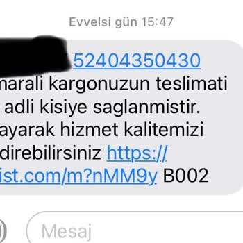 Kargoist Adlı Firma Kargomu Kaybetti