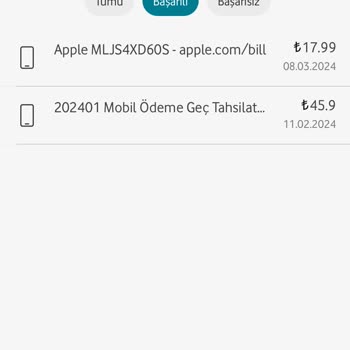 Vodafone Mobil Ödeme Şikayet.
