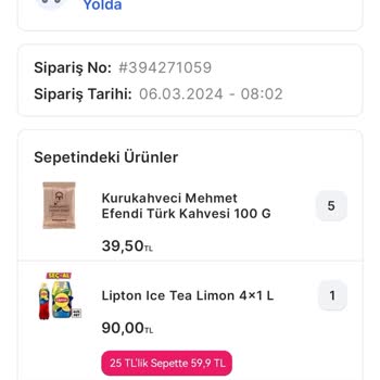Migros Siparişimi İptal Etmiş Haber Vermeden
