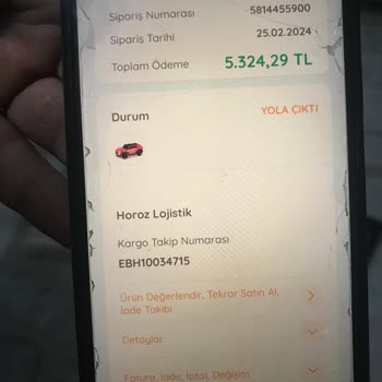 Ebebek İnternet Satışlı Hasarlı Ürün Değişimi