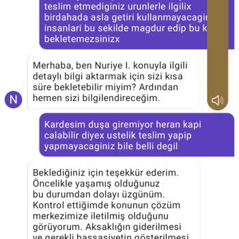 Getir Tarafından Yaşatılan Mağduriyet