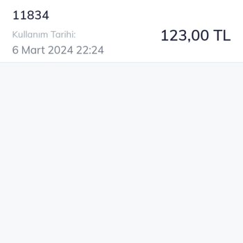 11834 Faturada  Beklenmedik Ücretler!