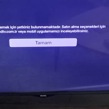 TOD Tv Formula 1 İzlemek İçin Aldığım Tod Apple TV İzleyemiyorum