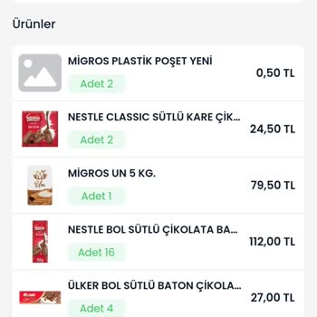 Migros 1 Alana 1 Bedava