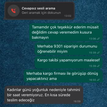 Lozine Flowers Hayal Kırıklığına Uğratan Teslimat Süreci