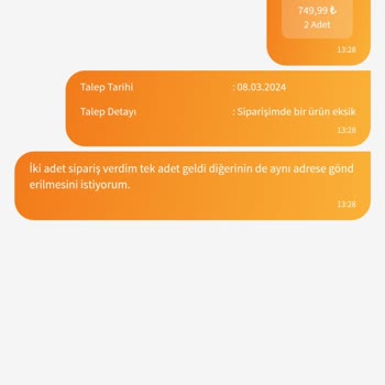 FLO Ayakkabı FLO Eksik Ürün Gönderme