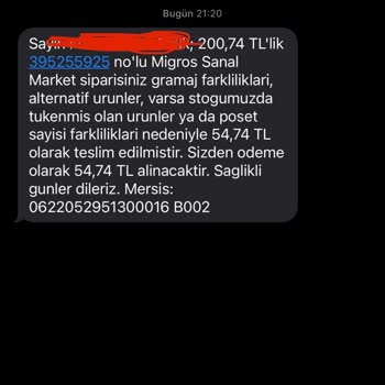 Migros'un Haksız Kazancı
