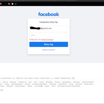 Mynet Kilitlenen Facebook Hesabım Uzantılı
