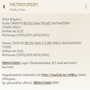 Metro Turizm 08.03.2024 Tarihinde Yaşanan Mağduriyetimiz