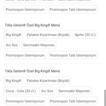 Tıkla Gelsin Hiç Şaşmayan, Tekrar Tekrar Eksik Gelen, Yeni Bir Burger King Siparişi