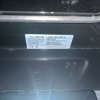 Alveus Fırın Kulpu Kırık Servis Parasını Aldığı Halde Yapmamakta