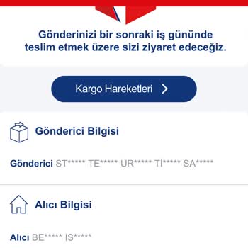 Aras Kargo Adıma Düzenlenmiş Kargo