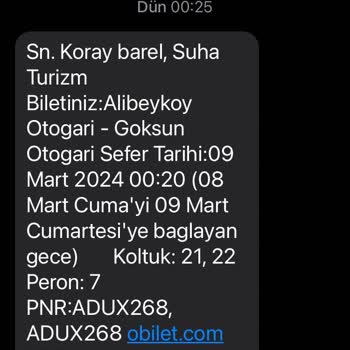 Süha Turizm Kırık Koltuk Ve Bagajın Umursanmaması