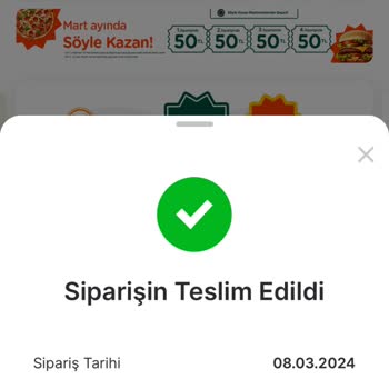 Migros Yemek Uygulamasının Ve Müşteri Temsilcilerinin Amatörlüğü
