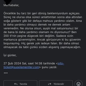 Vitaminler.com'dan Aldığım Vitabiotics Ultra C Vitaminin Bozuk Gelmesi