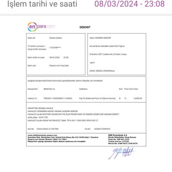 PayFix Paramın İadesini İstiyorum