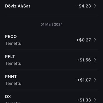 Midas Yabancı Hisse Aylık Temettü Ödemelerinin Gerçekleşmemesi