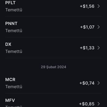 Midas Yabancı Hisse Aylık Temettü Ödemelerinin Gerçekleşmemesi