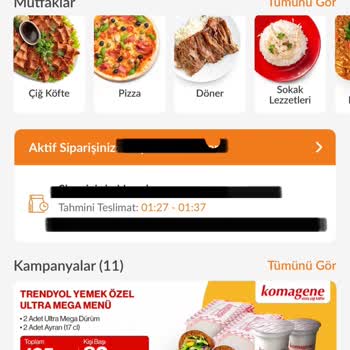 Trendyol Yemek Uygulamasının Kötü Olması