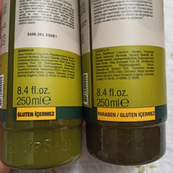 Eyüp Sabri Tuncer Losyon Ambalajında Paraben İçermez İbaresi Kalkmış