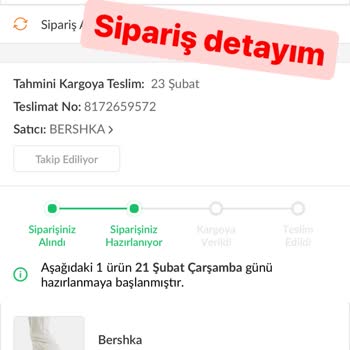Trendyol Sipariş Teslim Tarihi Gecikmesi