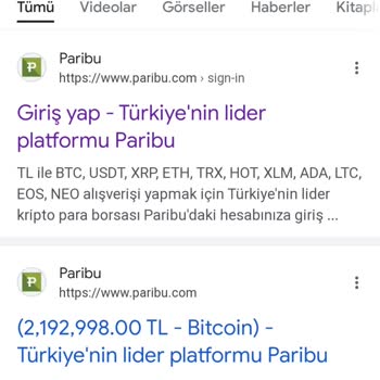 Paribu Sayfaya Giriş Yapamıyorum