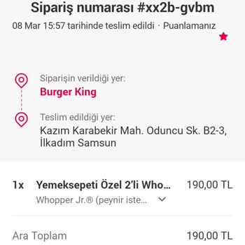 Yemek Sepeti Teslim Edilmedi Paramı Geri Vermiyorlar