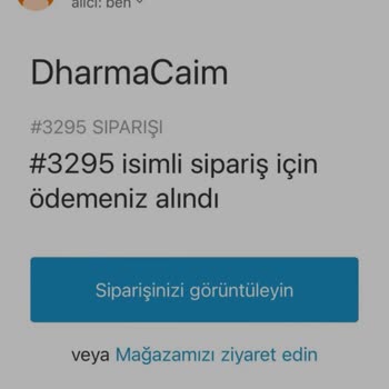 DharmaCaim Ürünüm Gelmedi, İletişim Kurulamıyor!