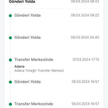 Trendyol Express Kargom Seyahatte Mi?