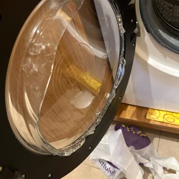 #Bosch Çamaşır Makinesi Cam Patlaması