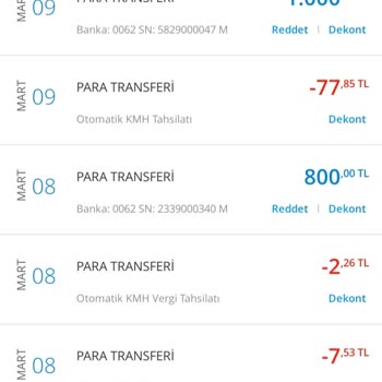 Denizbank Otomatik KMH Tahsilatı Şikayet