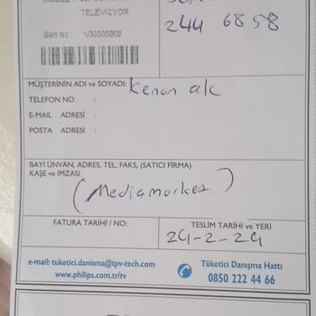 PHILIPS TV Kullanma Kılavuzu