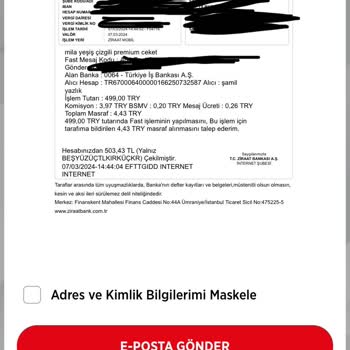 Mi Via Butik'ten Alışveriş Hayal Kırıklığı