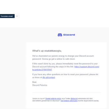 Discord Hesabım Çalındı
