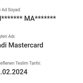 AGT Kurye (aynigunteslim.com) Hadi Kart Şikayetim