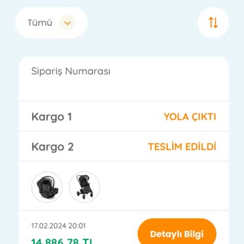 Ebebek Ürünü Kargoya Vermedi