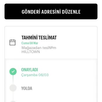 Zamanında Teslim Edilmeyen Pull And Bear Kargosu