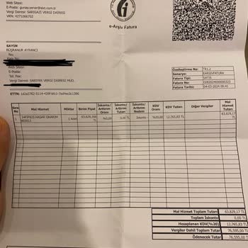 Sixt Fahiş Fiyat Faturası