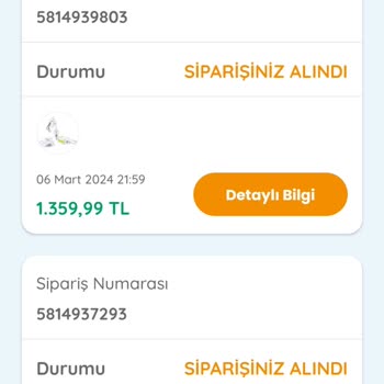 ebebek Kargoların Kargoya Verilmemesi