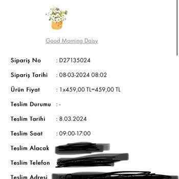 Taze Çiçek (tazecicek.com) Hem Fazla Para Çekip Hem Ürün Teslim Etmiyor