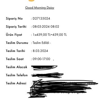 Taze Çiçek (tazecicek.com) Hem Fazla Para Çekip Hem Ürün Teslim Etmiyor