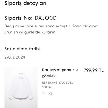 Mango Para İadesi Yapmıyor
