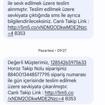 Horoz Lojistik Ürünümü Getirmiyor, Oyalıyor, Yalan Söylüyor.