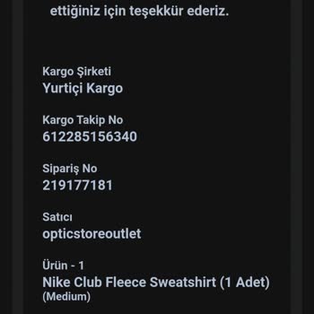 Optic Store Outlet Optic Store Eksik Ürün