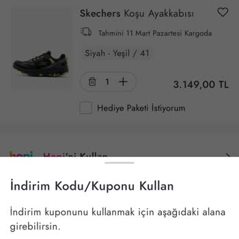 Boyner Uygulamasında İndirim Sorunu