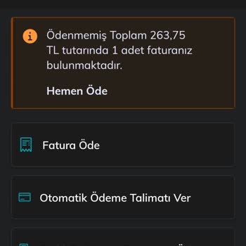 Türk Telekom Mobil Faturadan Şikayetçiyim