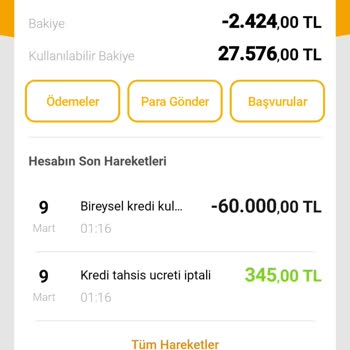 VakıfBank Kazandıran Tarife Adı Altında Haksız Kesilen Para