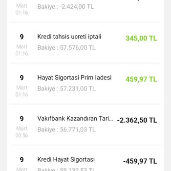 VakıfBank Kazandıran Tarife Adı Altında Haksız Kesilen Para